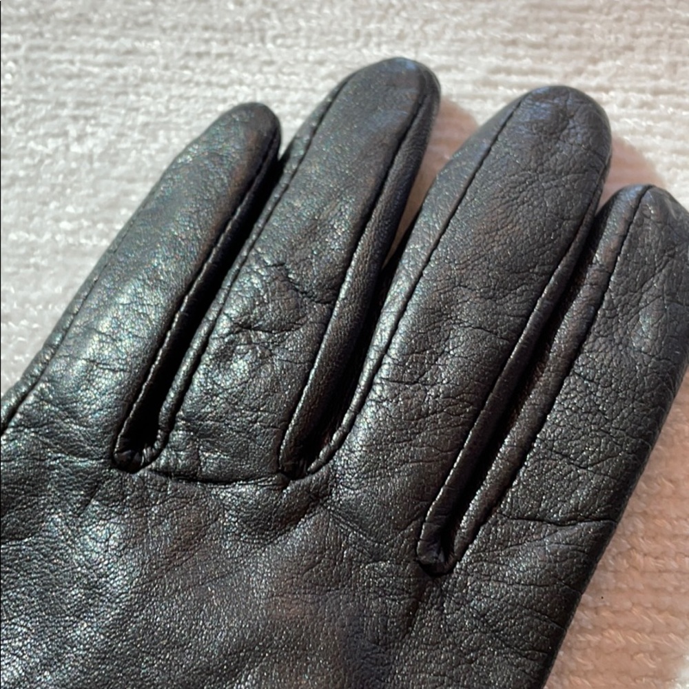 Women’s used Nine West Leather Gloves ❄️ - Picture 4 of 7
